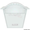 Sterling White Classic Post Box