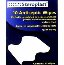 Steroplast Antiseptic Wipes (24 Boxes Of 10 Wipes)