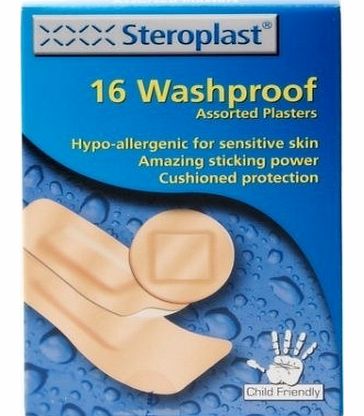 Steroplast Washproof Plasters (24 Boxes Of 16