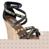Studded Wedge Sandals