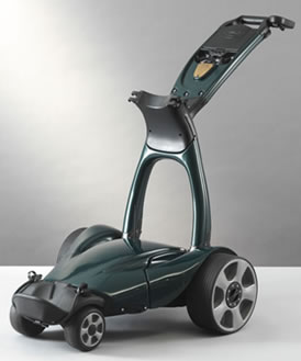 Golf X3 Remote Electric Golf Trolley Racing Green