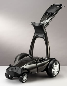 Stewart Golf X5 Remote Electric Golf Trolley Black