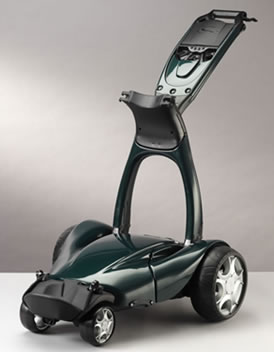 stewart Golf X5 Remote Electric Golf Trolley Racing Green
