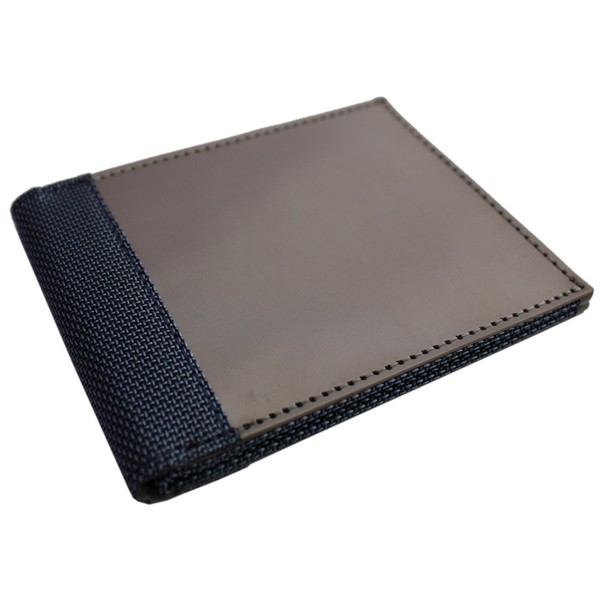 Stewart/Stand Stainless Steel Blue Technical Bi-fold Wallet by