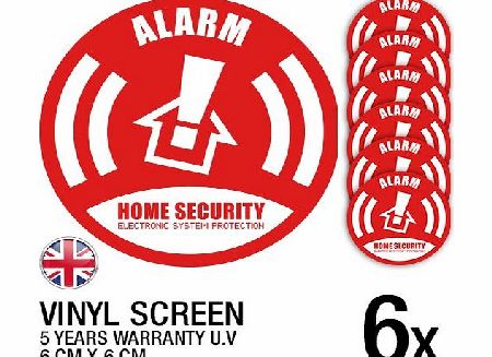 stickalert Alarm sticker warning security home