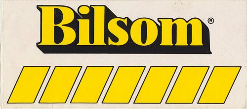 Stickers and Patches Bilson Sticker (27cm x 12cm)