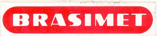 Stickers and Patches Brasimet Sticker (12cm x 3cm)