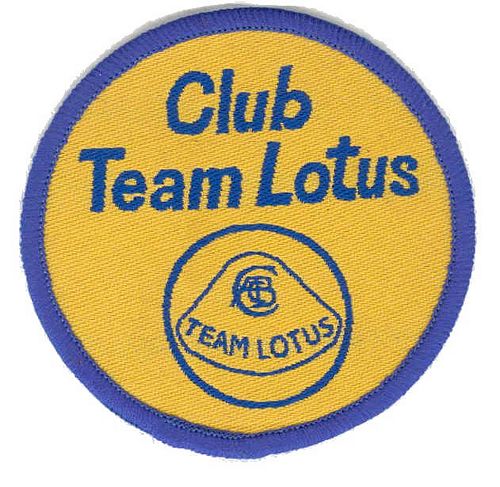 Stickers and Patches Club Team Lotus Patch (3cm radius)