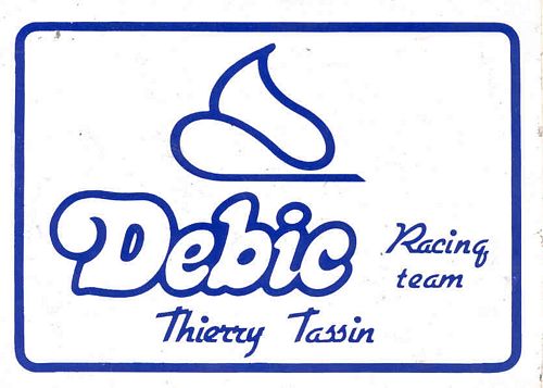 Stickers and Patches Debic Racing Team Sticker (11cm x 8cm)