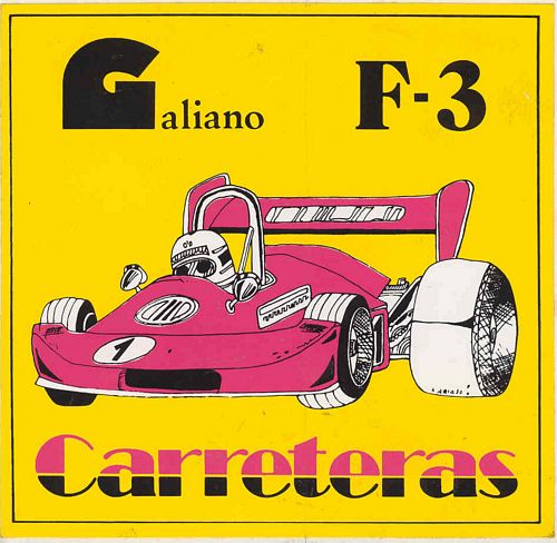 Stickers and Patches Galiano F3 Carreteras Sticker (12cm x 12cm)