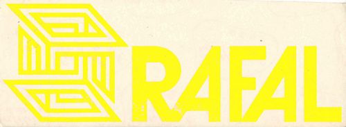 Rafal Logo Car Sticker (28cm x 10cm)