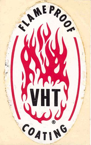 VHT Coating Sticker (7cm x 13cm)