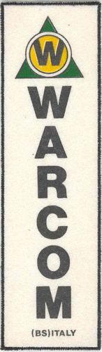 Warcom Logo Patch (6cm x 21cm)