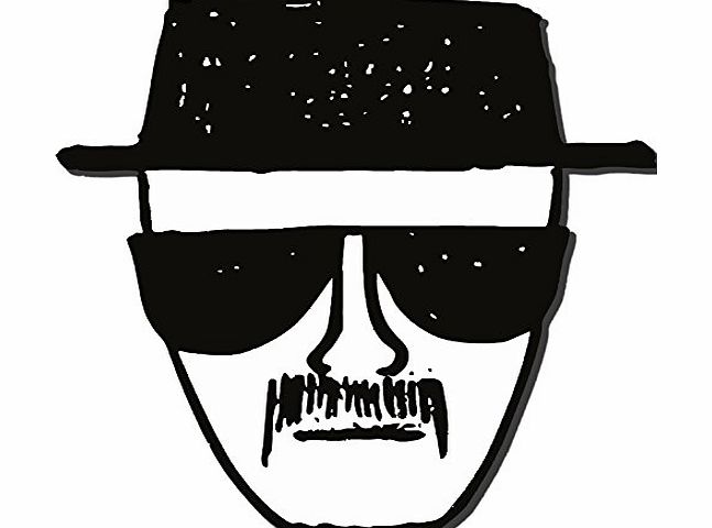 STICKERZZZ!!!! BREAKING BAD ``HEISENBERG`` Sticker Skateboards Snowboard Mug Phone case Guitar