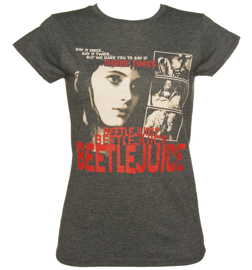 Ladies Beetlejuice Lydia Poster T-Shirt