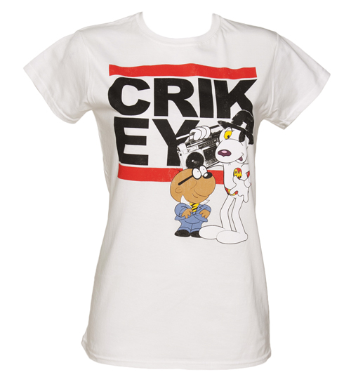 Sticks and Stones Ladies Danger Mouse Crikey T-Shirt from Sticks