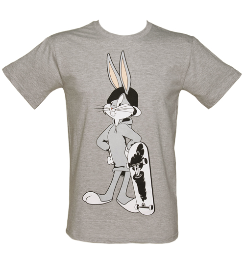 Sticks and Stones Mens Bugs Bunny Skater T-Shirt from Sticks