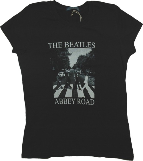 Sticks and Stones The Beatles Abbey Road Ladies T-Shirt from Sticks and Stones
