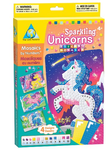Sticky Mosaics Sparkling Line Sticky Mosaics Sparkling Unicorns