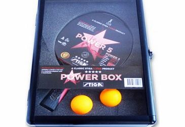 Stiga Power Box 5 Table Tennis Bat