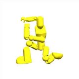 STIKFAS G2 ALPHA MALE YELLOW - BLISTER PACK