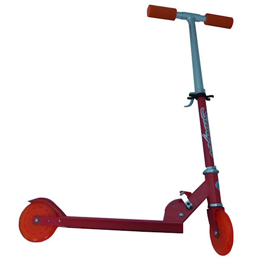 Kick Folding Scooter - Red