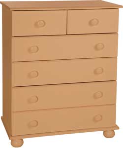 Stirling 4   2 Drawer Chest - Pine Effect