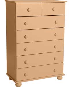 Stirling 5   2 Drawer Chest - Pine Effect