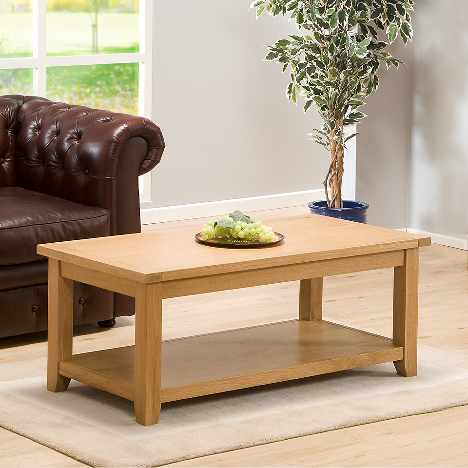 Stirling Oak Coffee Table