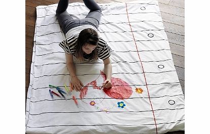 Stitch Doodle Duvet Duvet Cover Double