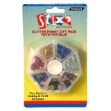 Stix2 Glitter Funky Gift Pack with PVA Glue
