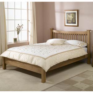 Stock Dreamworks Beds Naples 3FT Single Wooden Bedstead.