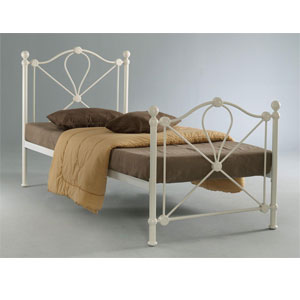 Stock Serene Lyon 3FT Single Metal Bedstead