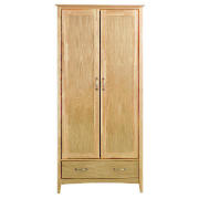 Stockholm Double Wardrobe, Oak Effect