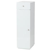 White Gloss Unit Cabinet with single
