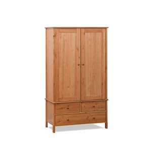 Stompa , Classic Kids, Honey Pine 2 Door Wardrobe