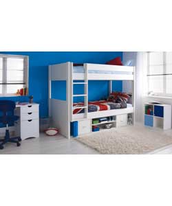 Stompa UNO Bunk Bed Frame - 2 Cupboards