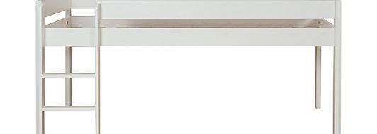 Stompa Uno Plus Mid-sleeper Bedstead, White