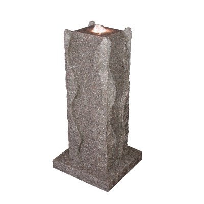 Stone and Water Tower Granite Water Feature 70cm