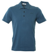 Stone Island Airforce Blue Polo Shirt
