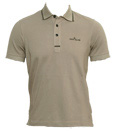 Stone Island Beige Pique Polo Shirt