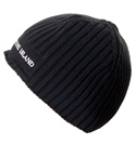 Stone Island Black Beanie Hat