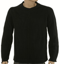 Stone Island Black Cotton Sweater
