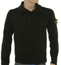Stone Island Black High Neck Sweater