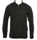 Stone Island Black Long Sleeve Shirt