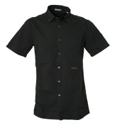 Stone Island Black Short Sleeve Shirt