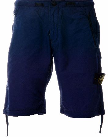 Stone Island Blue Side Zip Elasticated Waist