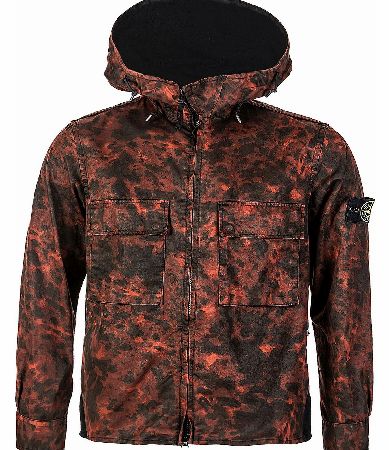 Stone Island Camo Print Overshirt Jacket