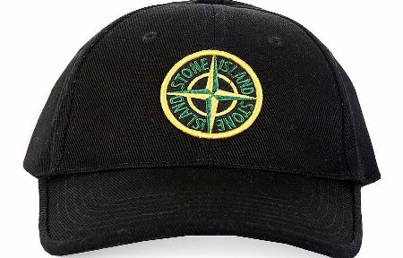 Island Compass Logo Baseball Cap Black