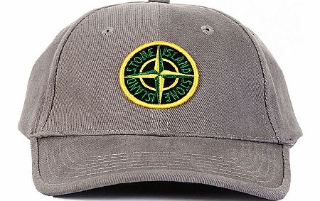 Island Compass Logo Baseball Cap Grey